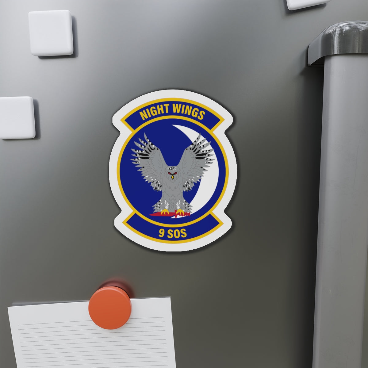 Die-Cut Magnet - USAF - 9th Special Operations Squadron wo txt X 300