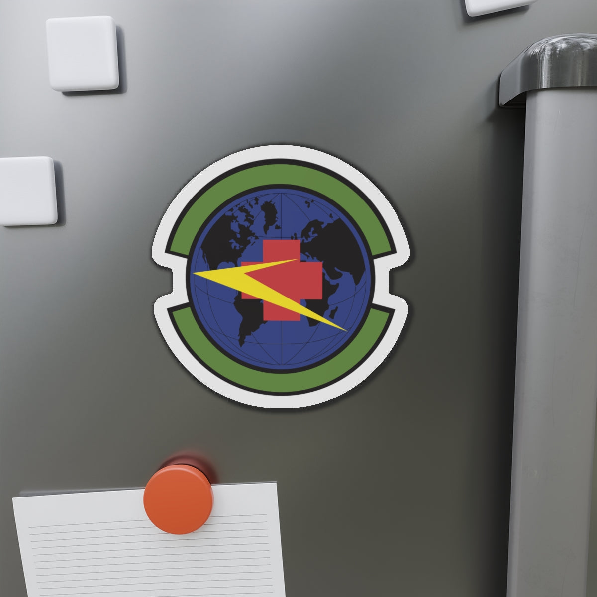 Die-Cut Magnet - USAF - 9th Medical Support Squadron wo txt X 300