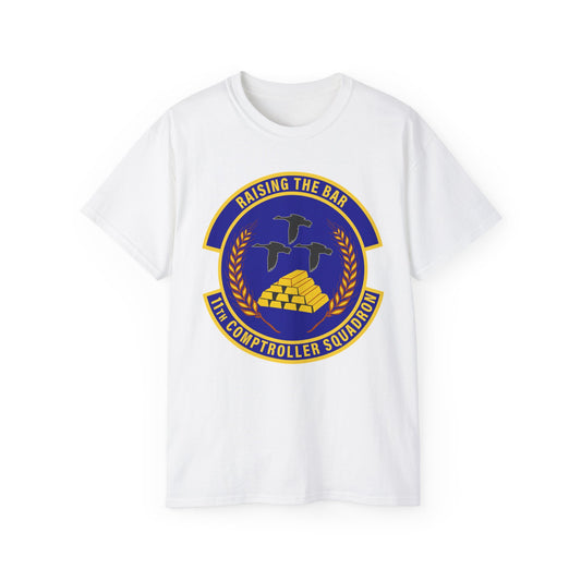 Unisex Ultra Cotton Tee - USAF - 11th Comptroller Squadron wo txt