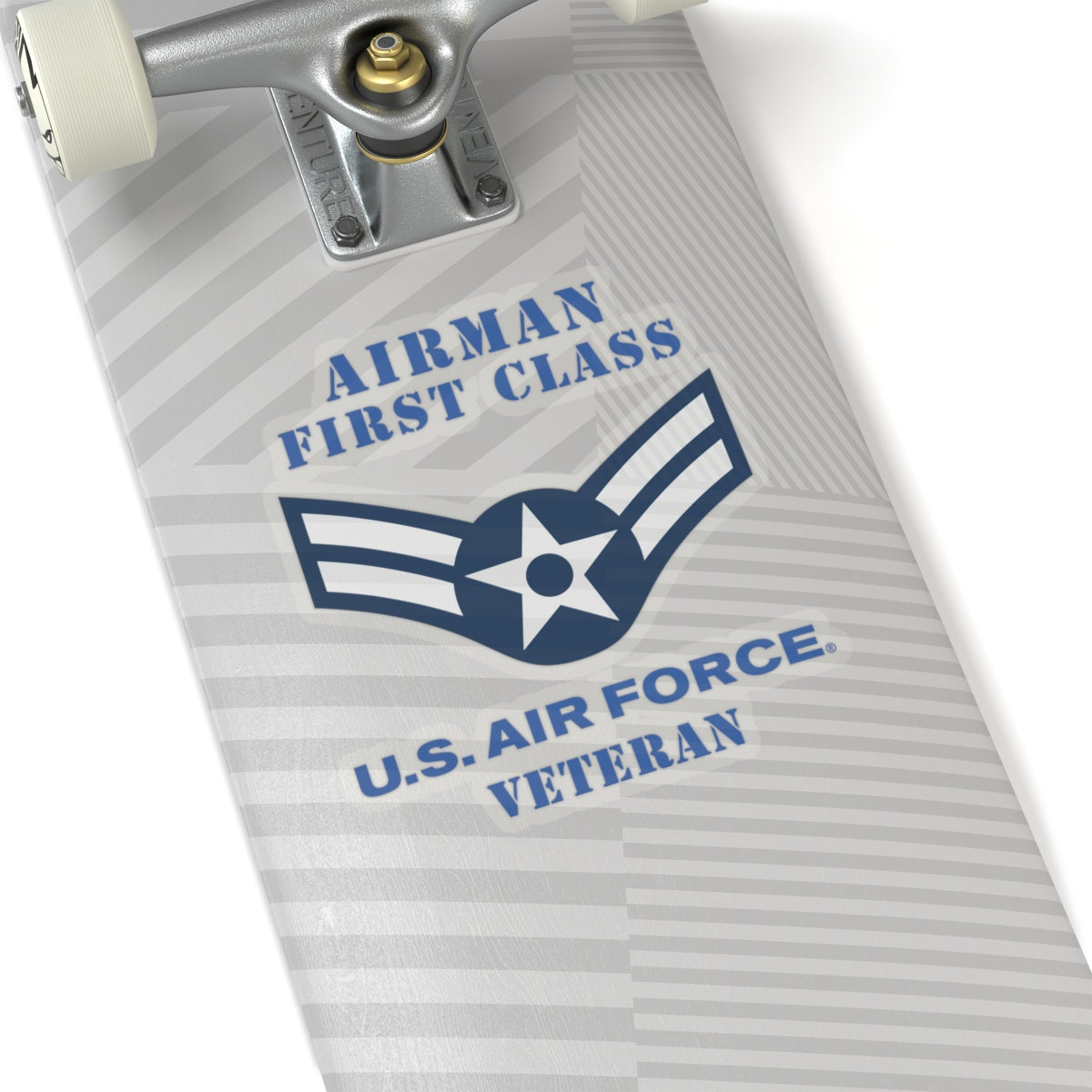 Kiss-Cut Stickers - USAF - Airman - First Class (E3) - 2020 - Veteran