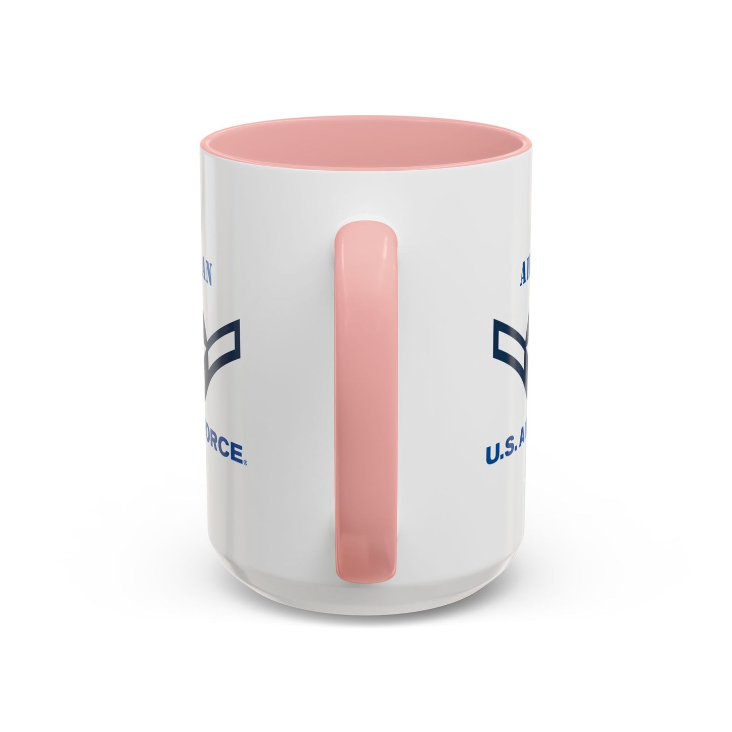 Accent Coffee Mug (11oz & 15oz) - USAF - Airman (E2) - 2020 - US Air Force w Text X 300