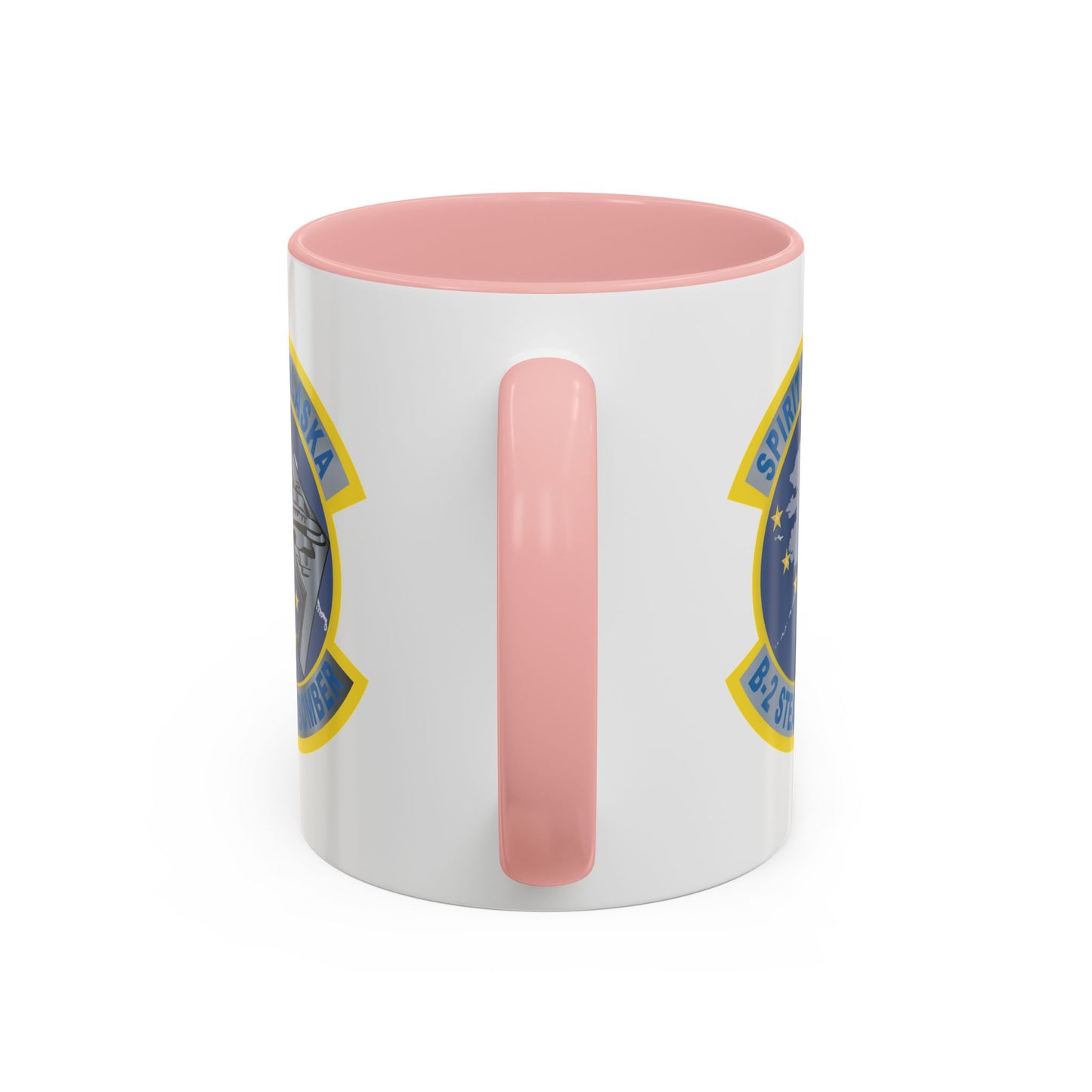 Accent Coffee Mug (11oz & 15oz) - USAF - B2 - Spirit of Alaska - Stealth Bomber wo txt X 300
