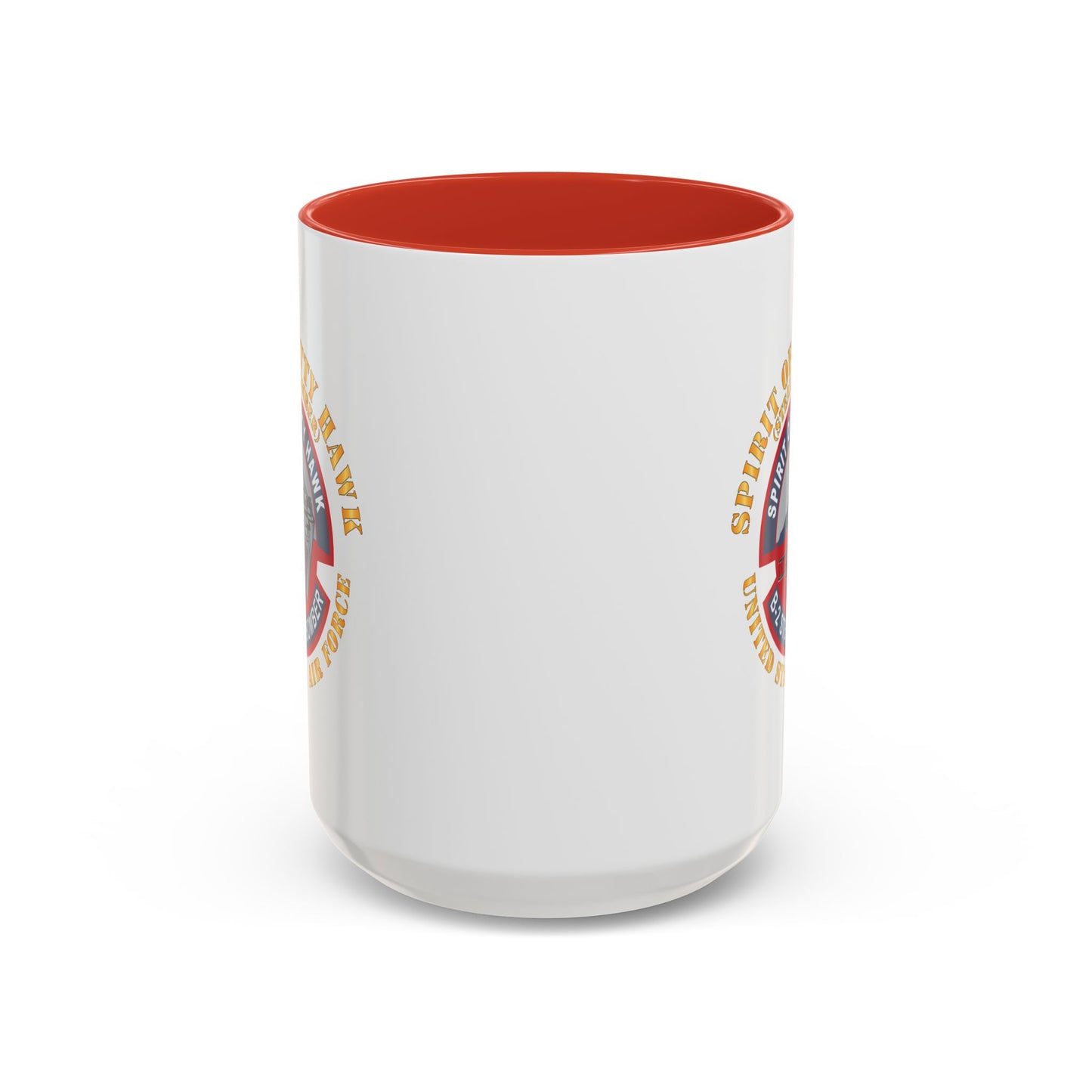 Accent Coffee Mug (11oz & 15oz) - USAF - B2 - Spirit of Kitty Hawk - Stealth Bomber X 300