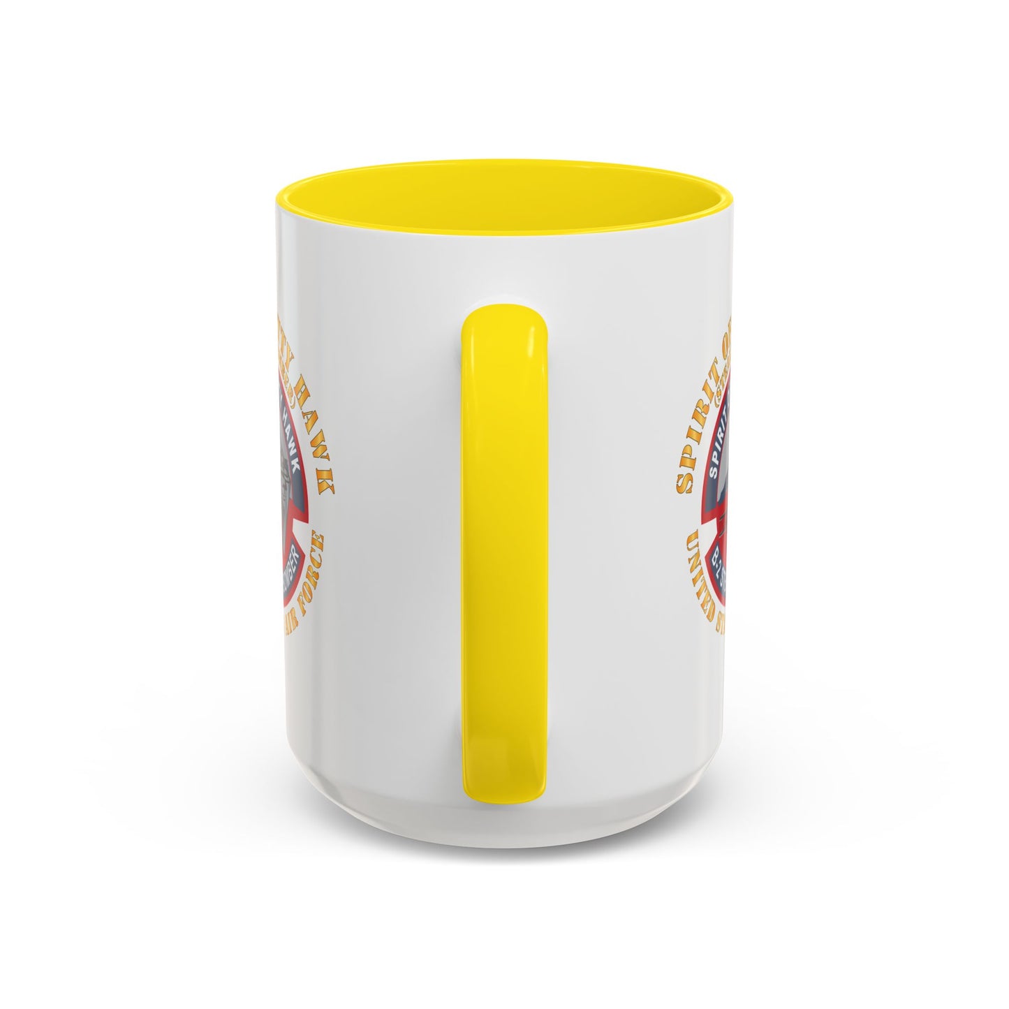 Accent Coffee Mug (11oz & 15oz) - USAF - B2 - Spirit of Kitty Hawk - Stealth Bomber X 300
