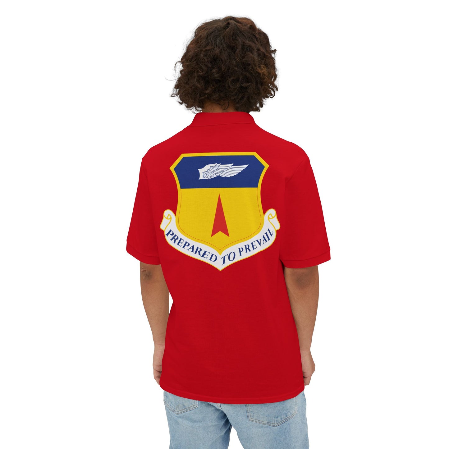 Men's Piqué Polo - USAF - 36th Wing wo Txt