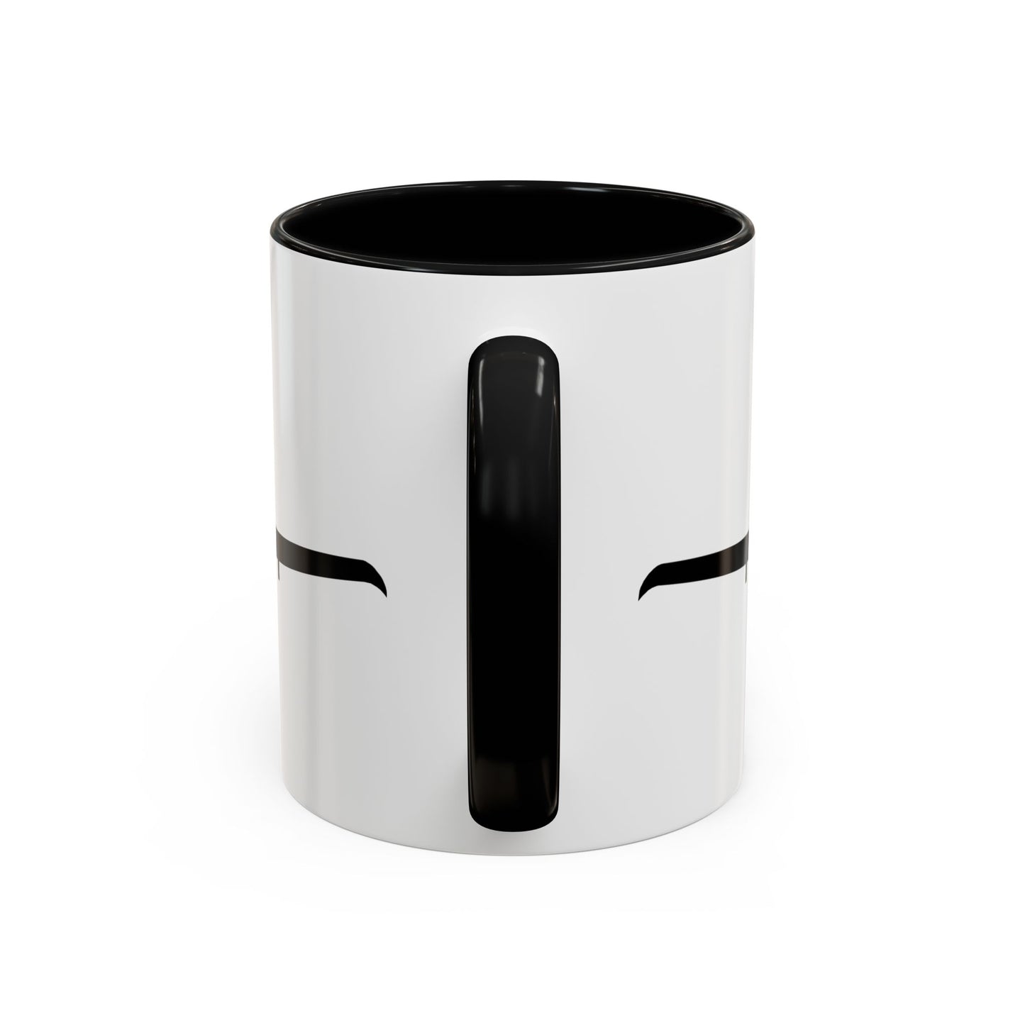 Accent Coffee Mug (11oz & 15oz) - Aircraft - USAF - A-10 Thunderbolt II - Front - Silhouette X 300