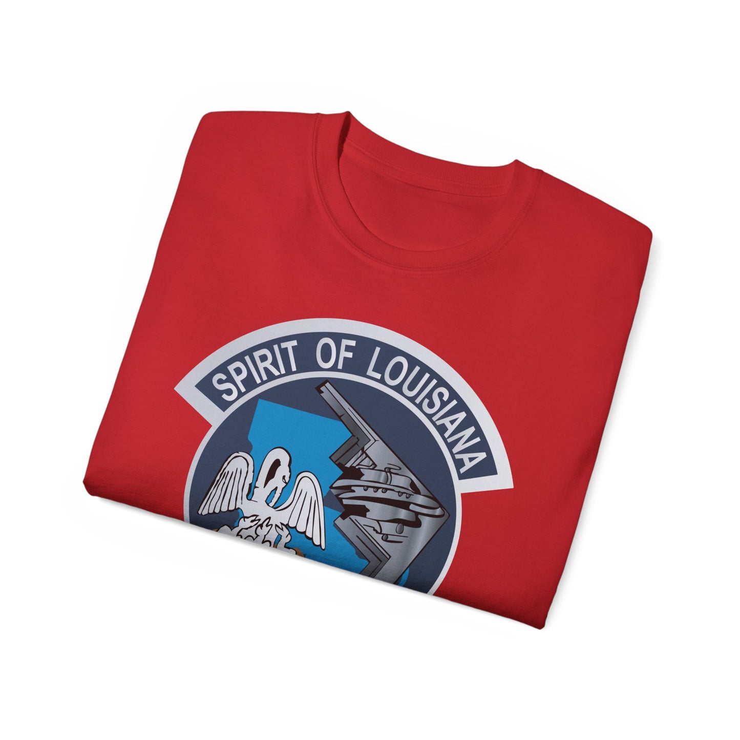 Unisex Ultra Cotton Tee - USAF - B2 - Spirit of Louisiana - Stealth Bomber wo txt X 300