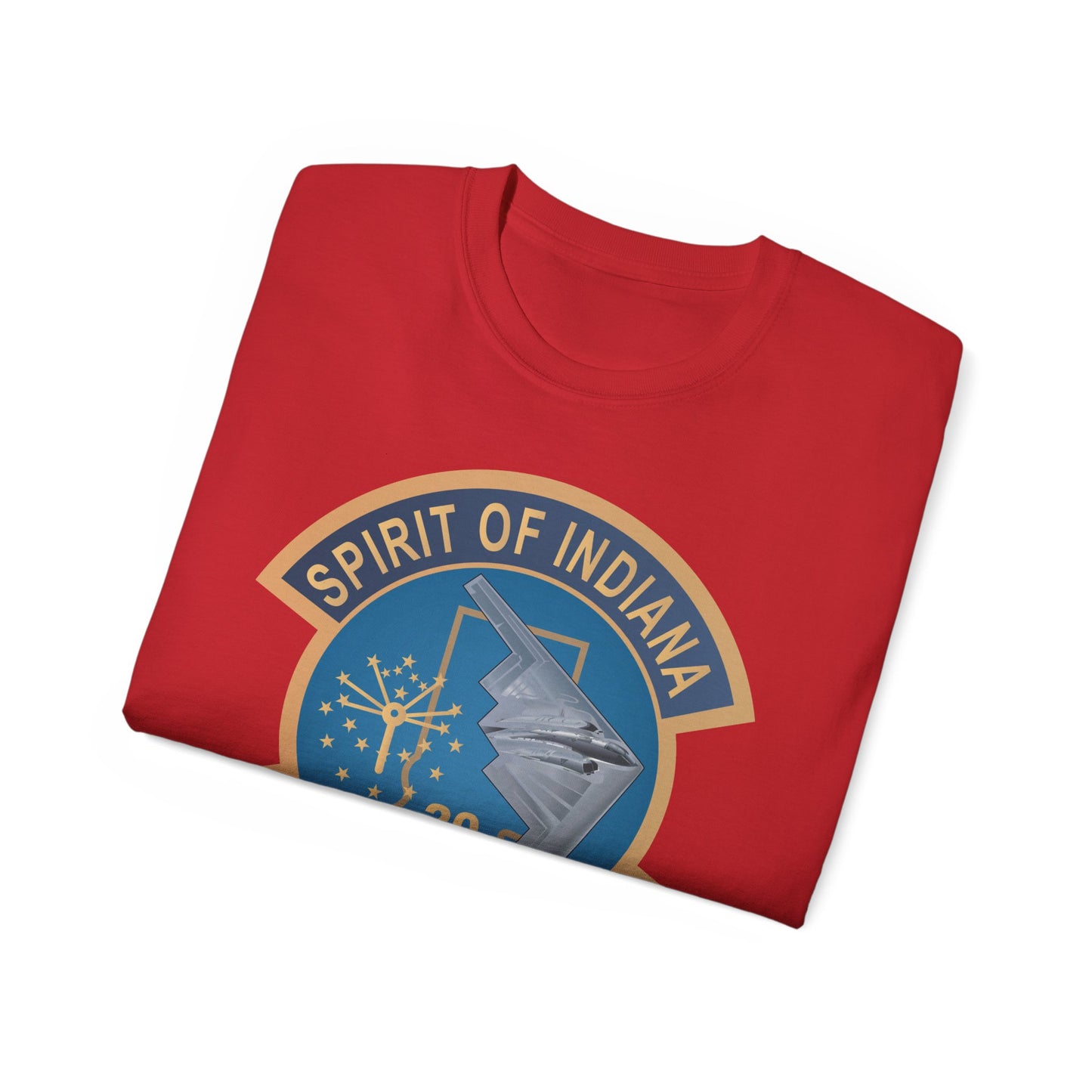Unisex Ultra Cotton Tee - USAF - B2 - Spirit of Indiana - Stealth Bomber wo txt X 300