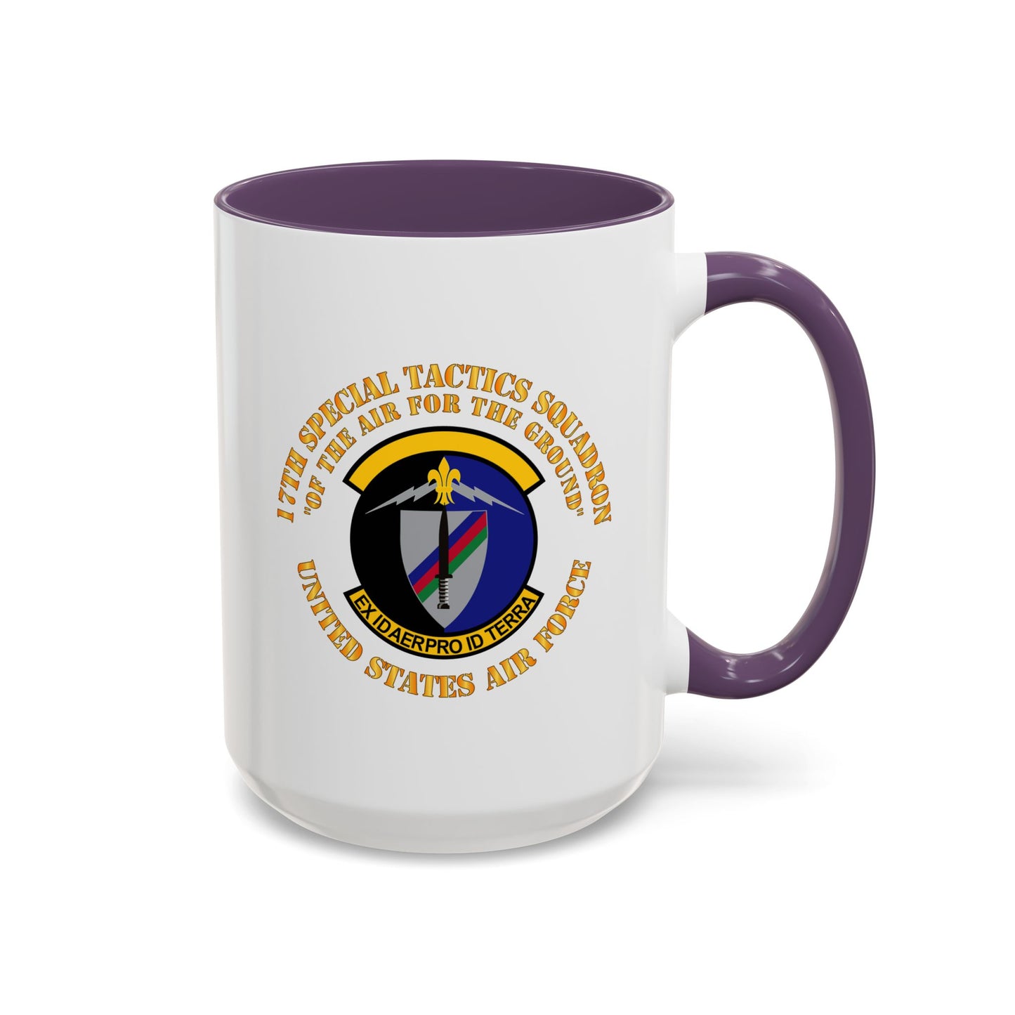 Accent Coffee Mug (11oz & 15oz) - USAF - 17th Special Tactics Squadron