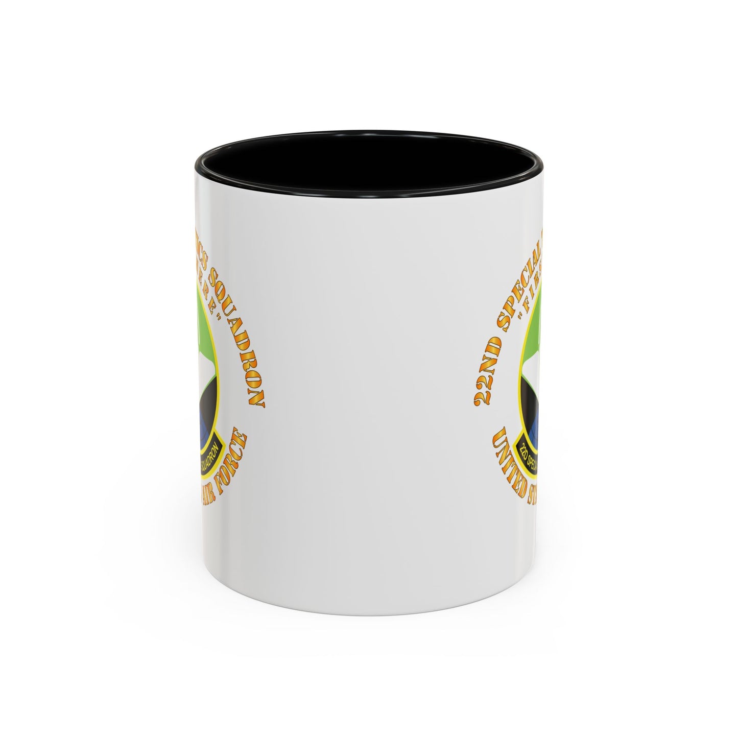 Accent Coffee Mug (11oz & 15oz) - USAF - 22nd Special Tactics Squadron - First There X 300