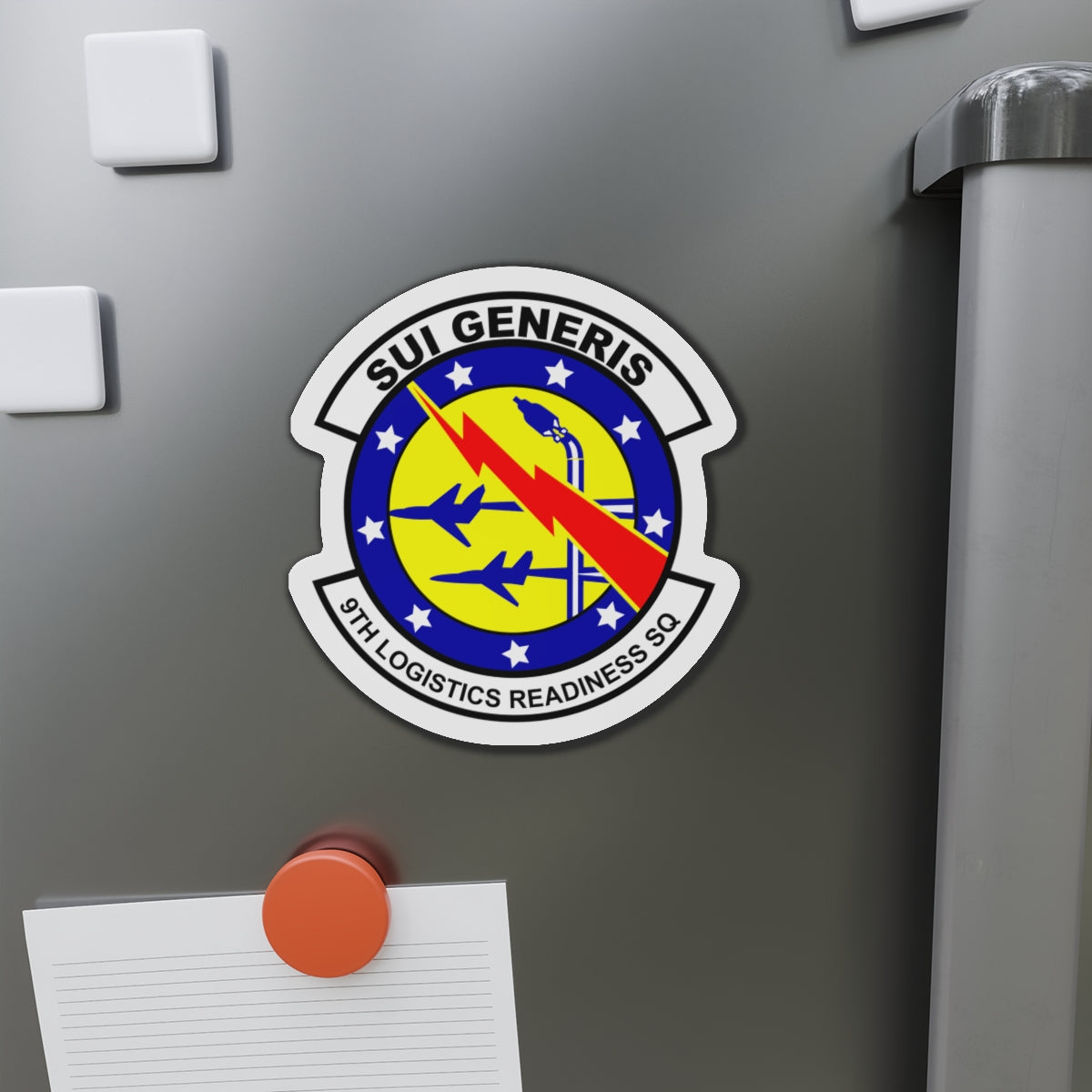 Die-Cut Magnet - USAF - 9th Logistics Readiness Squadron wo txt X 300