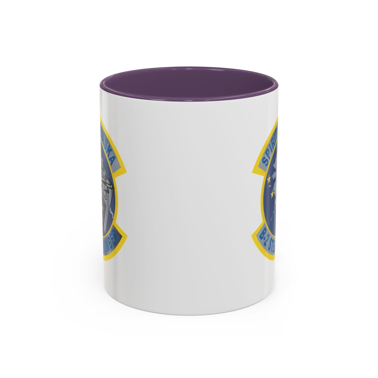 Accent Coffee Mug (11oz & 15oz) - USAF - B2 - Spirit of Alaska - Stealth Bomber wo txt X 300
