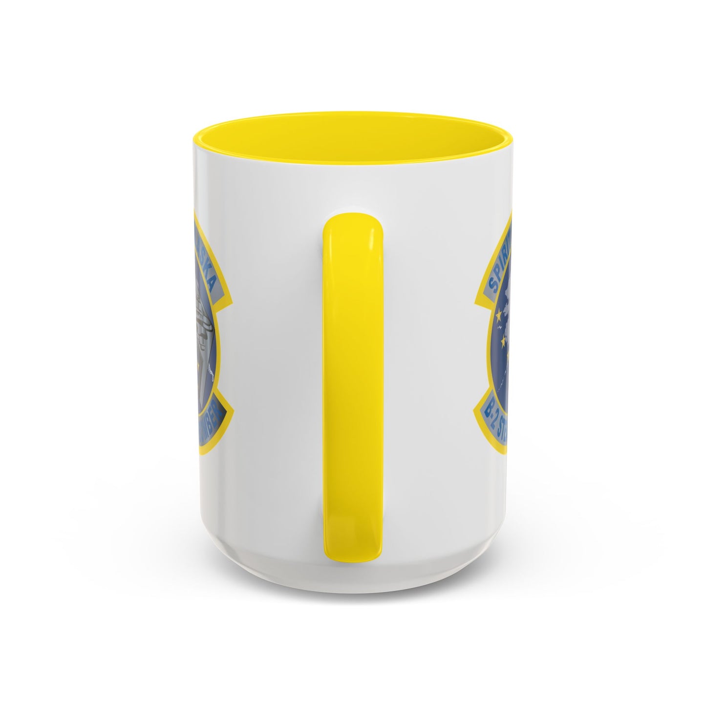 Accent Coffee Mug (11oz & 15oz) - USAF - B2 - Spirit of Alaska - Stealth Bomber wo txt X 300