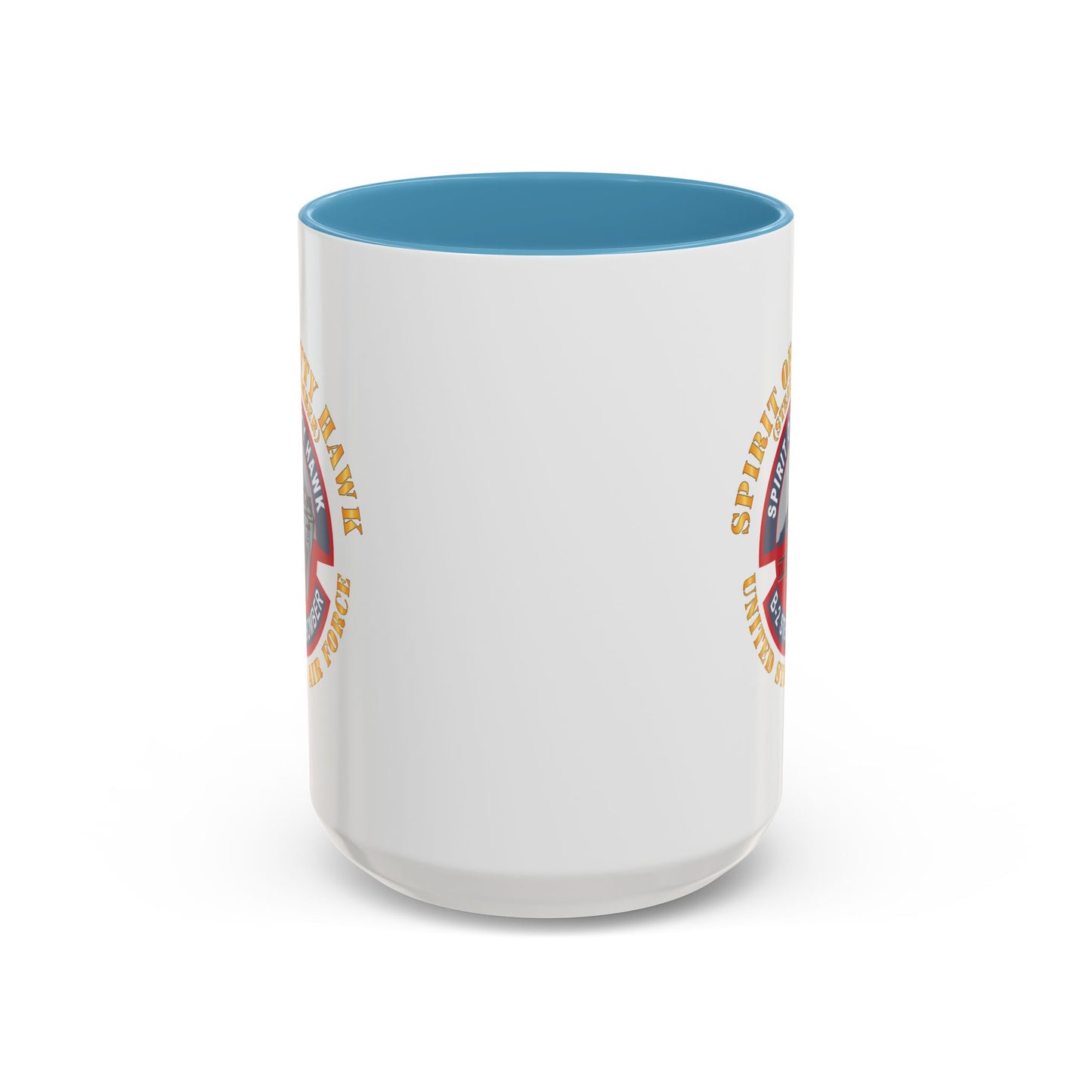 Accent Coffee Mug (11oz & 15oz) - USAF - B2 - Spirit of Kitty Hawk - Stealth Bomber X 300