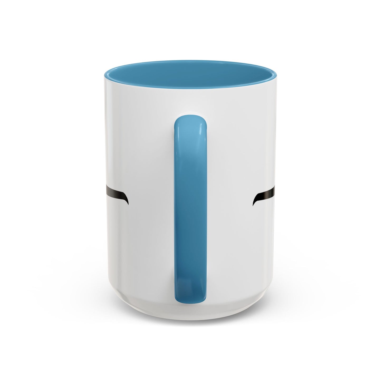 Accent Coffee Mug (11oz & 15oz) - Aircraft - USAF - A-10 Thunderbolt II - Front - Silhouette X 300