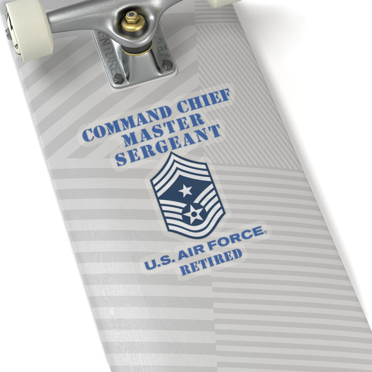 Kiss-Cut Stickers - USAF - Command Chief Master Sergeant (E9c) - 2020 - Retired