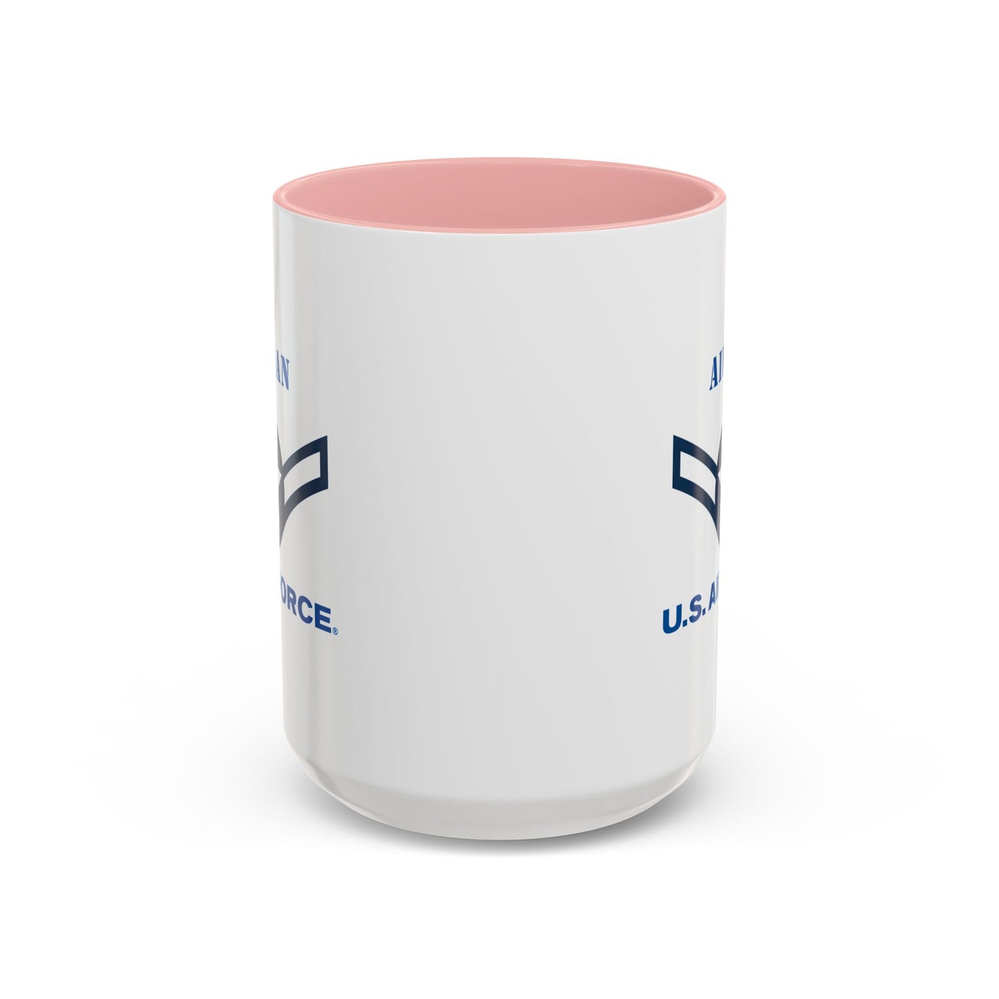 Accent Coffee Mug (11oz & 15oz) - USAF - Airman (E2) - 2020 - US Air Force w Text X 300
