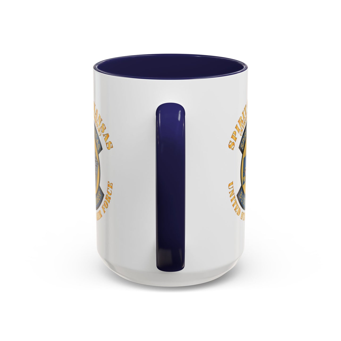 Accent Coffee Mug (11oz & 15oz) - USAF - B2 - Spirit of Kansas - Stealth Bomber X 300