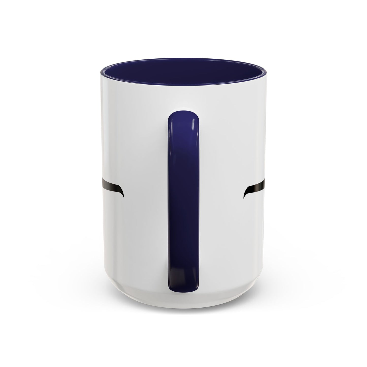 Accent Coffee Mug (11oz & 15oz) - Aircraft - USAF - A-10 Thunderbolt II - Front - Silhouette X 300