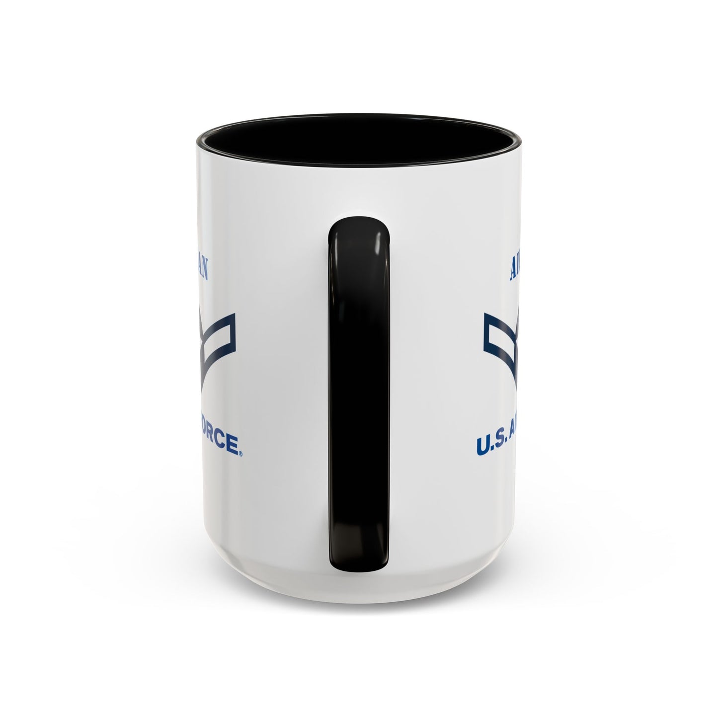 Accent Coffee Mug (11oz & 15oz) - USAF - Airman (E2) - 2020 - US Air Force w Text X 300
