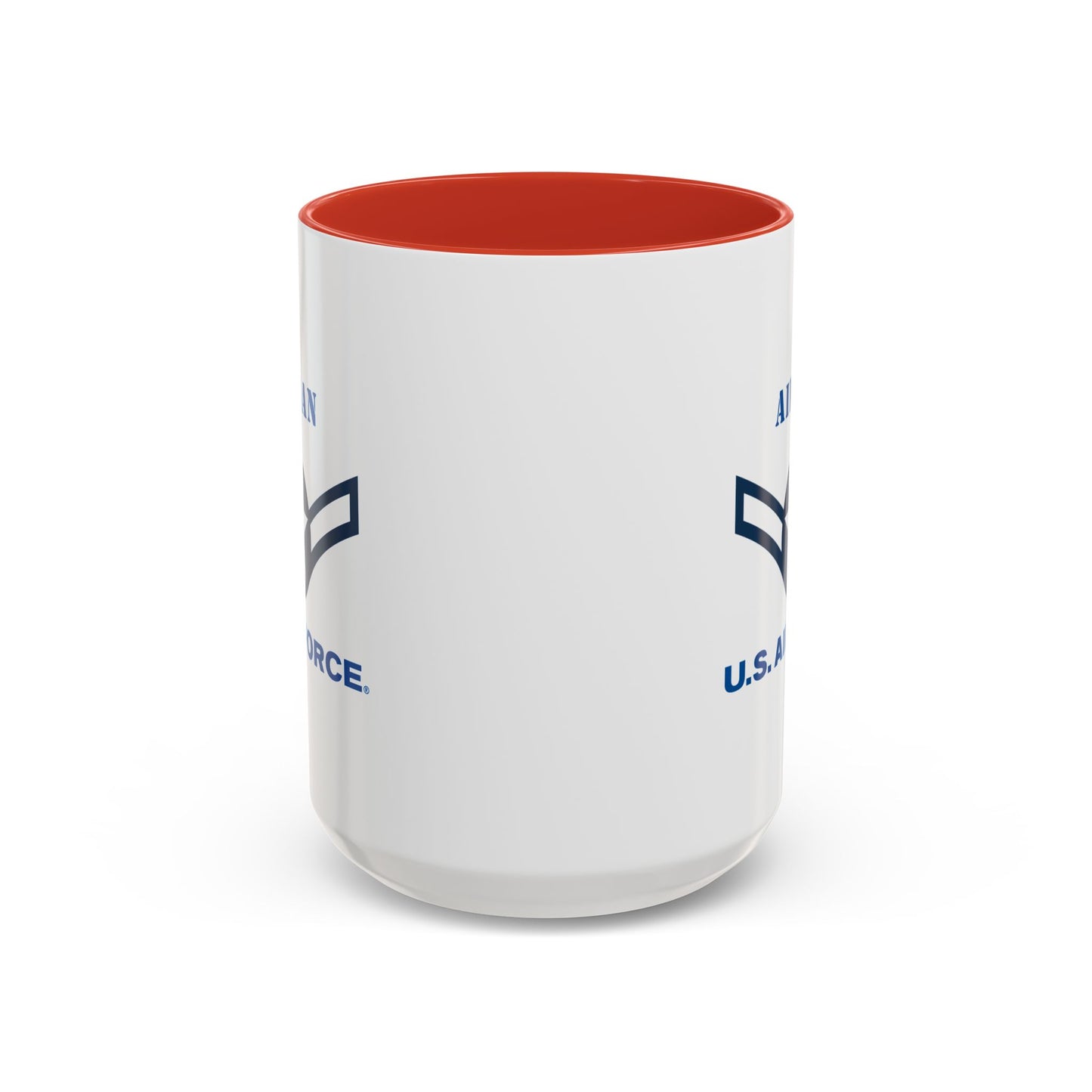Accent Coffee Mug (11oz & 15oz) - USAF - Airman (E2) - 2020 - US Air Force w Text X 300