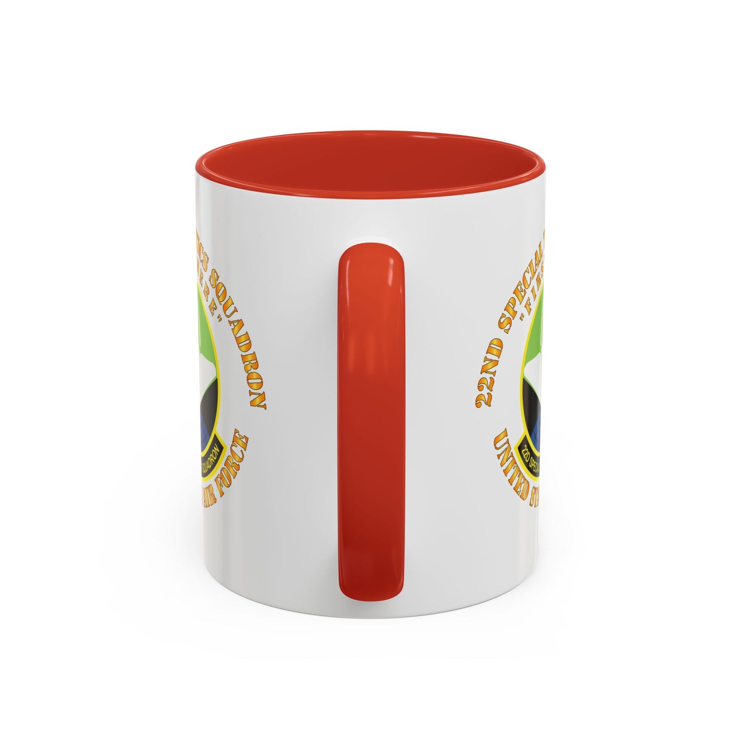 Accent Coffee Mug (11oz & 15oz) - USAF - 22nd Special Tactics Squadron - First There X 300
