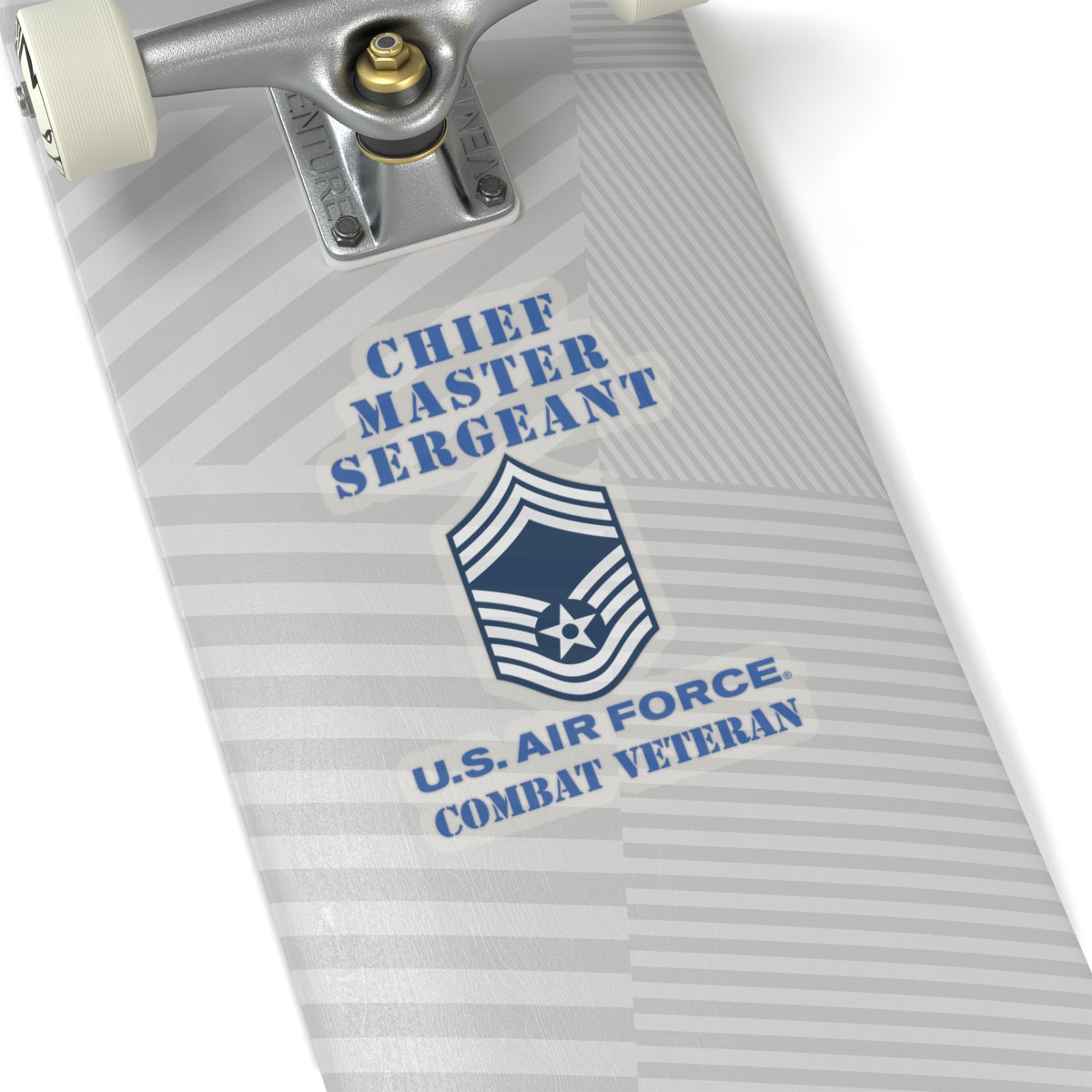 Kiss-Cut Stickers - USAF - Chief Master Sergeant (E9a) - 2020 - Combat Veteran
