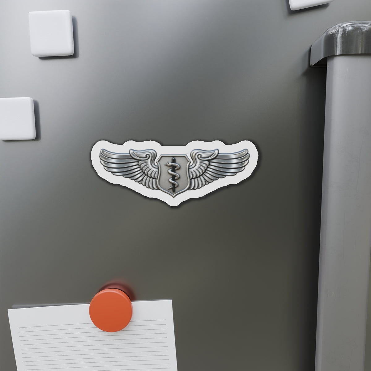 Die-Cut Magnet - USAF - Flight Surgeon Badge wo txt - 3D - Enhanced