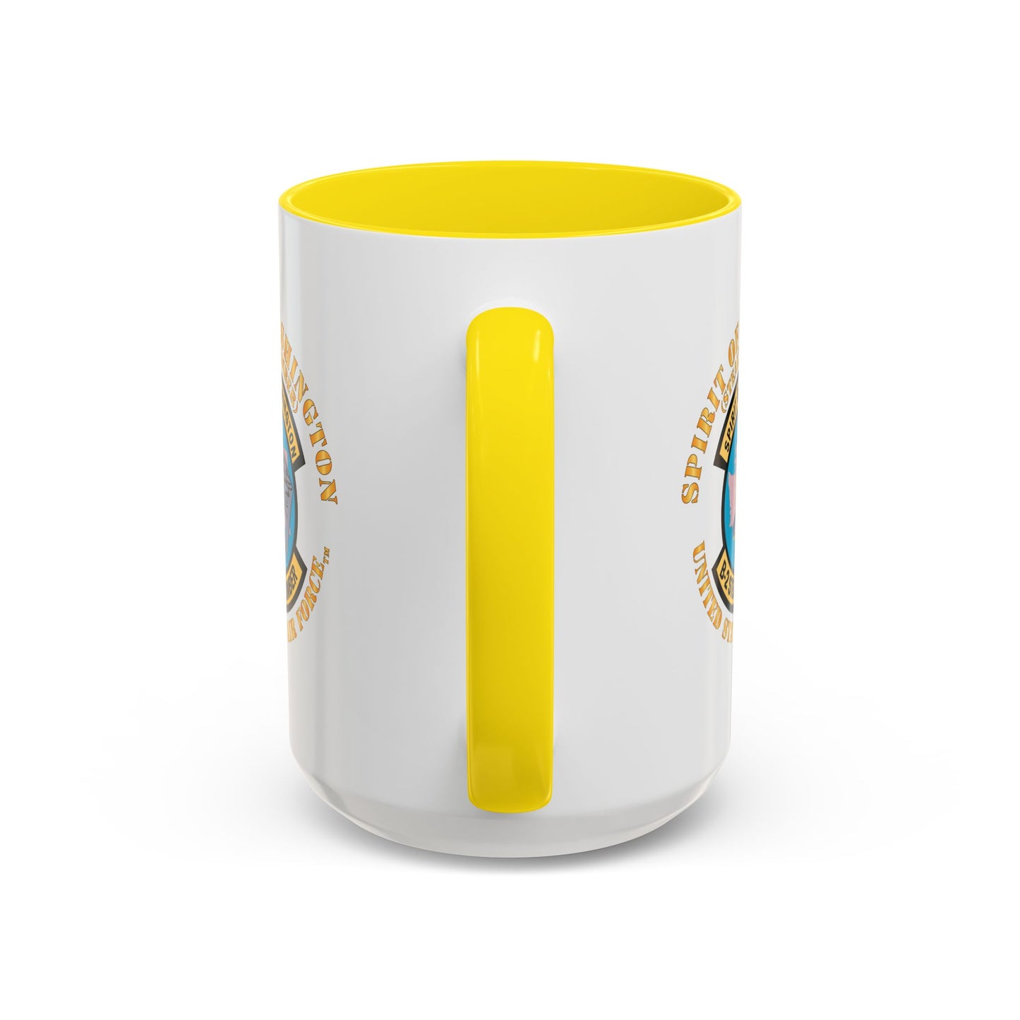 Accent Coffee Mug (11oz & 15oz) - USAF - B2 - Spirit of Washington - Stealth Bomber X 300