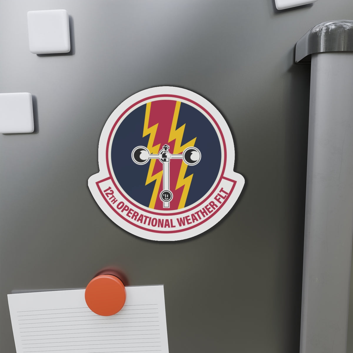 Die-Cut Magnet - USAF - 12th Operational Weather Flight wo txt