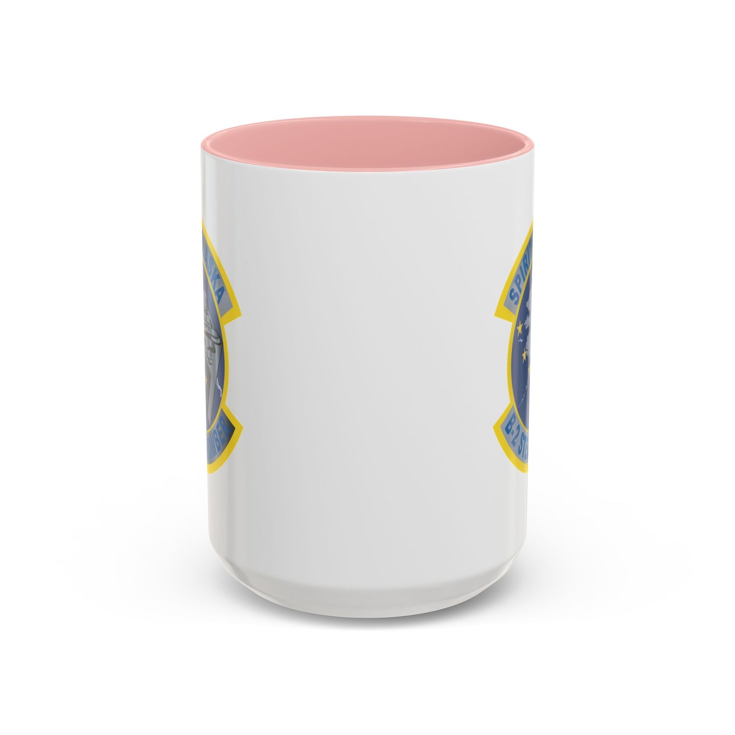 Accent Coffee Mug (11oz & 15oz) - USAF - B2 - Spirit of Alaska - Stealth Bomber wo txt X 300