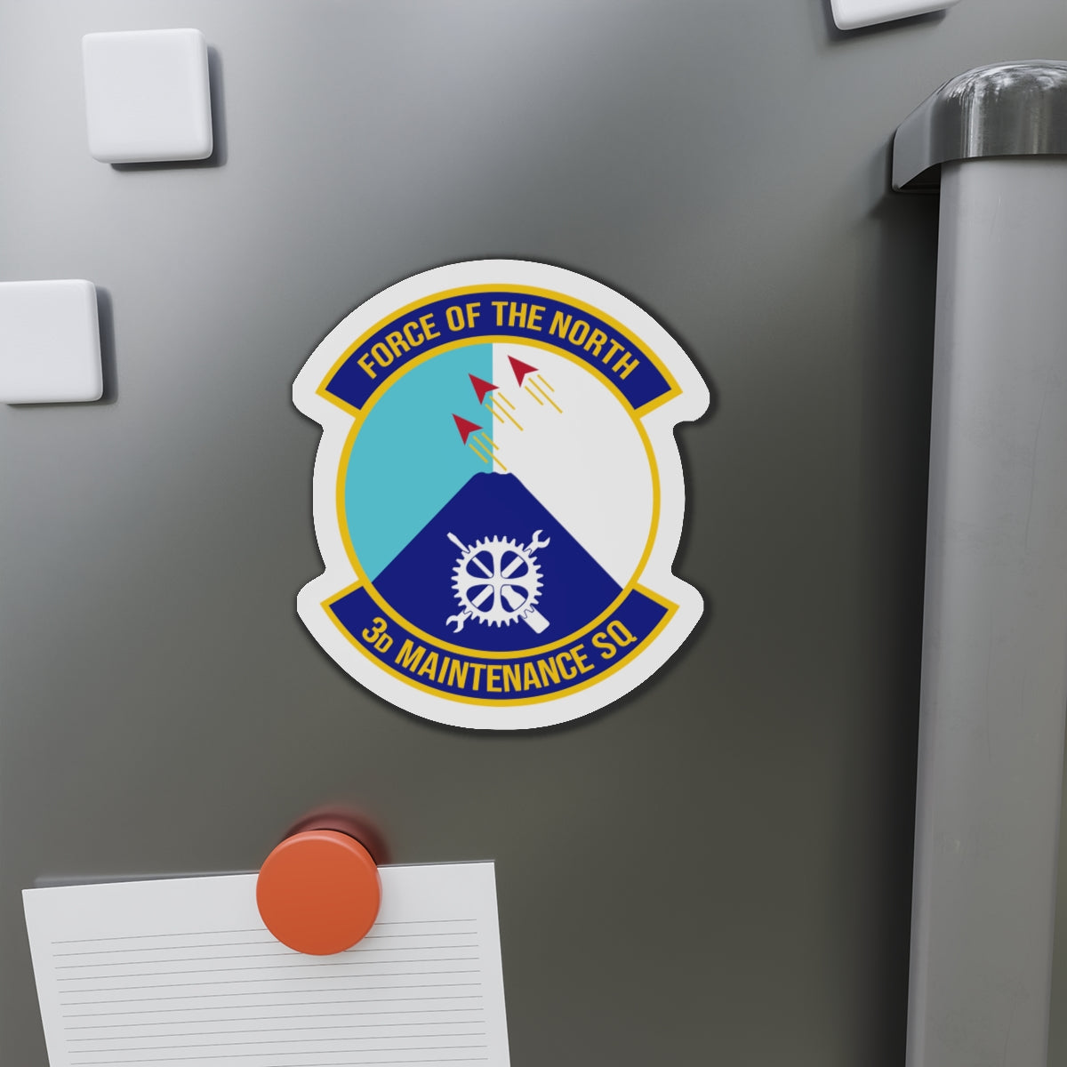 Die-Cut Magnet - USAF - 3rd Maintenance Squadron wo txt X 300