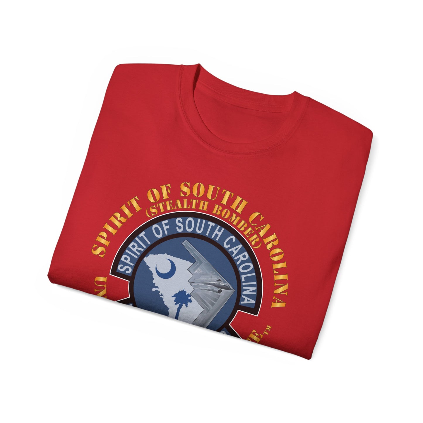 Unisex Ultra Cotton Tee - USAF - B2 - Spirit of South Carolina Stealth Bomber X 300