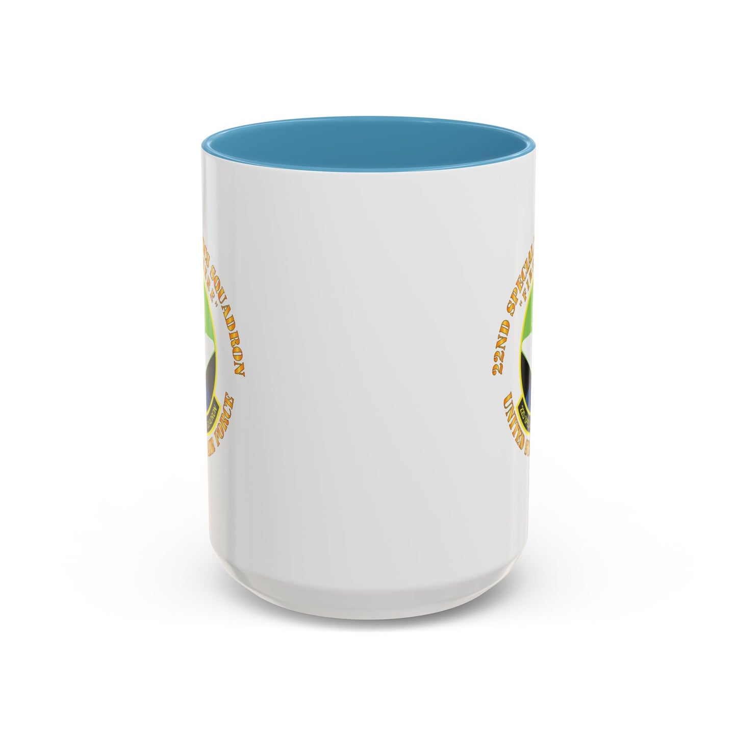 Accent Coffee Mug (11oz & 15oz) - USAF - 22nd Special Tactics Squadron - First There X 300