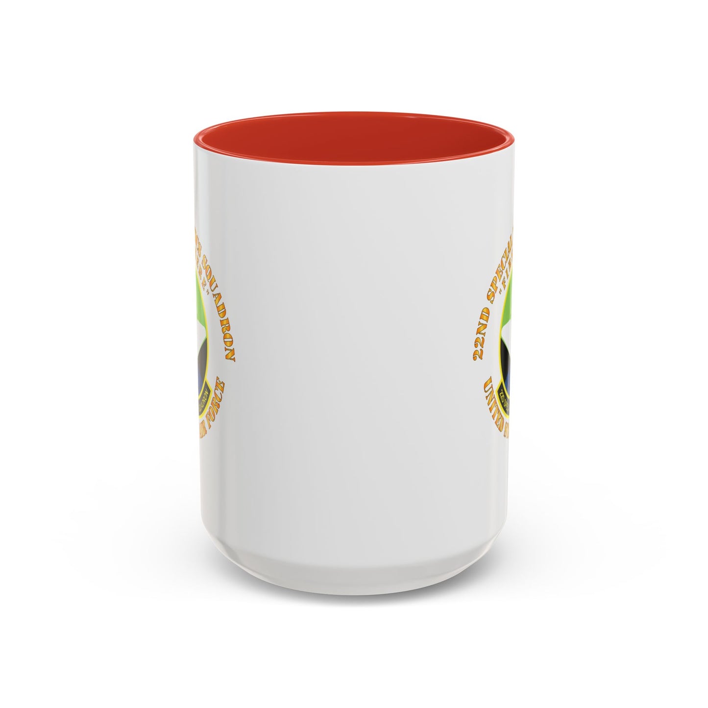 Accent Coffee Mug (11oz & 15oz) - USAF - 22nd Special Tactics Squadron - First There X 300