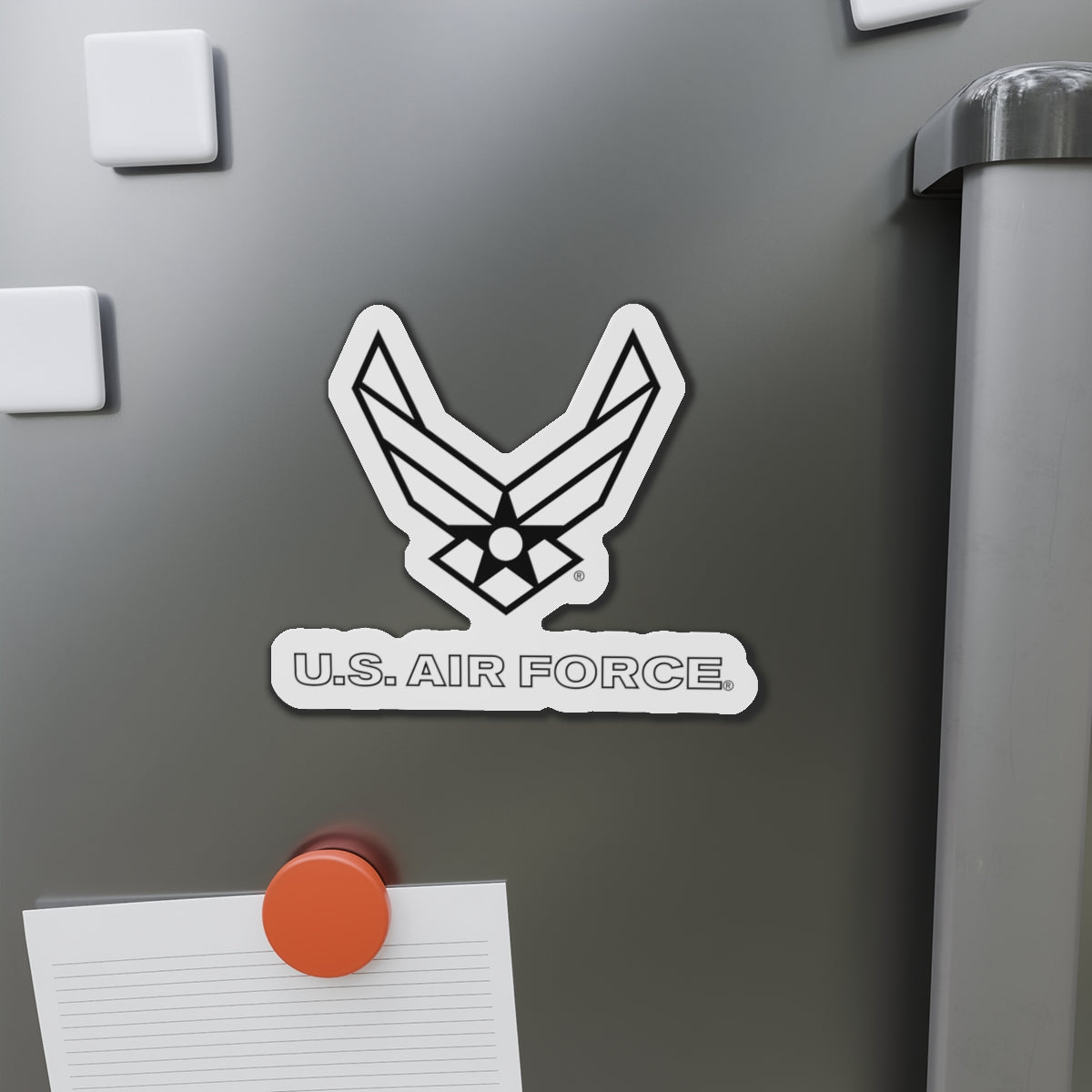 Die-Cut Magnet - USAF Logo, TM Txt - U S Air Force - LA