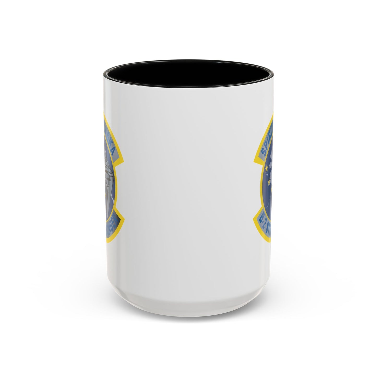 Accent Coffee Mug (11oz & 15oz) - USAF - B2 - Spirit of Alaska - Stealth Bomber wo txt X 300