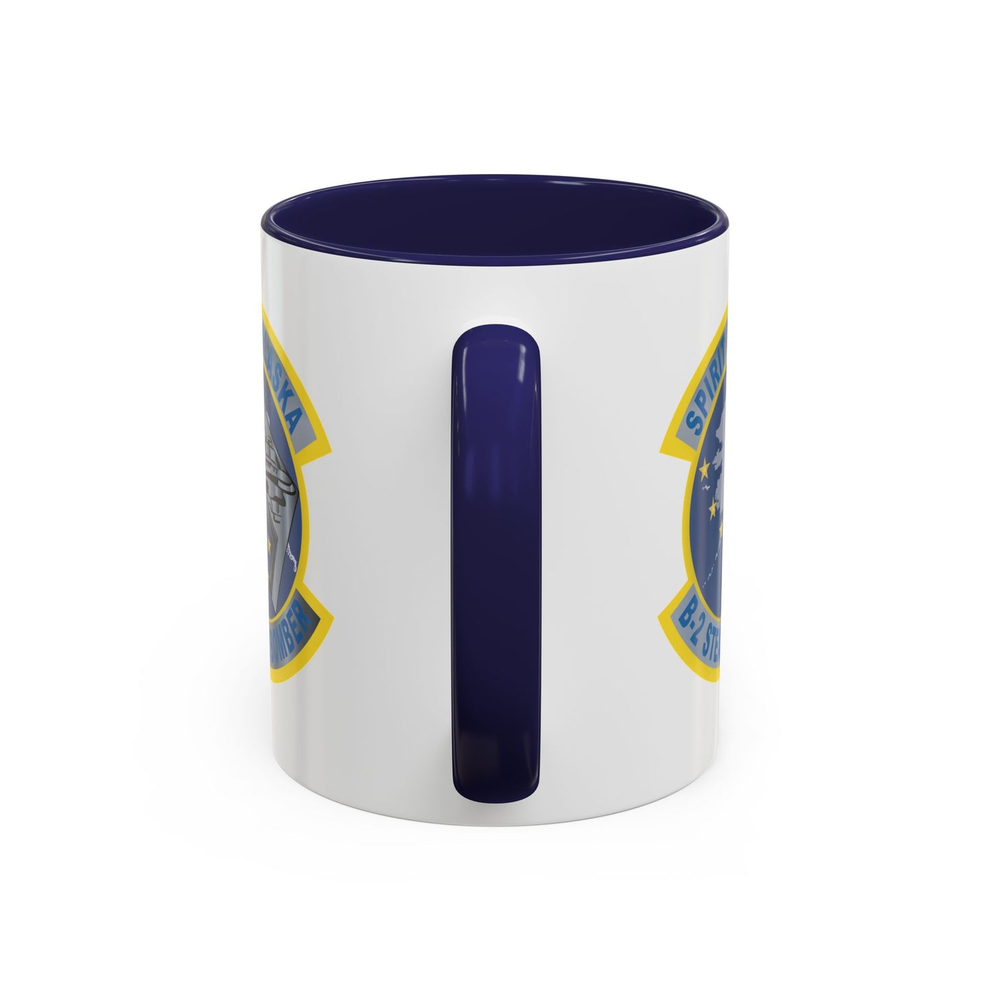 Accent Coffee Mug (11oz & 15oz) - USAF - B2 - Spirit of Alaska - Stealth Bomber wo txt X 300