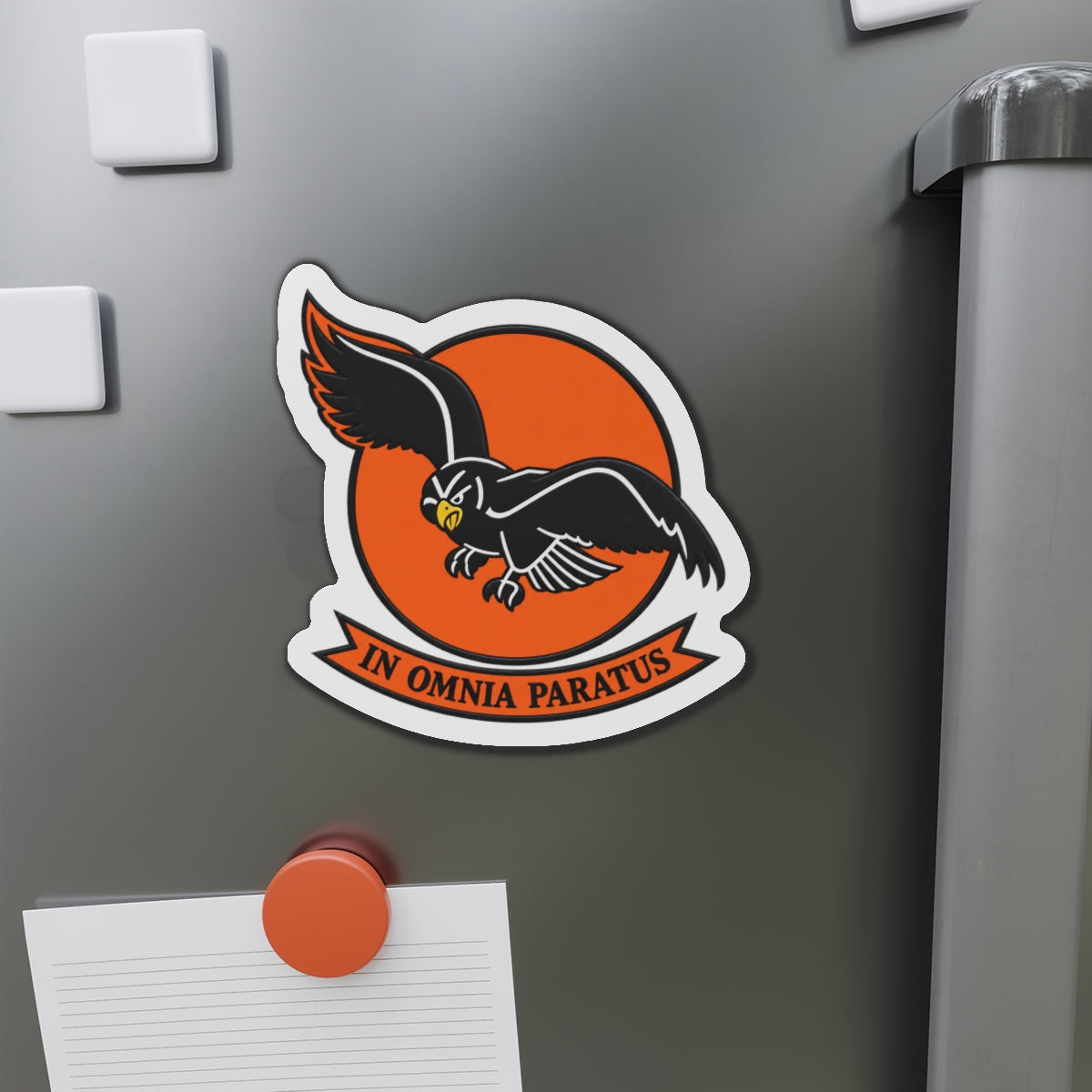 Die-Cut Magnet - 98th Fighter-Interceptor Squadron - SSI - wo Txt - 3D - Transparent