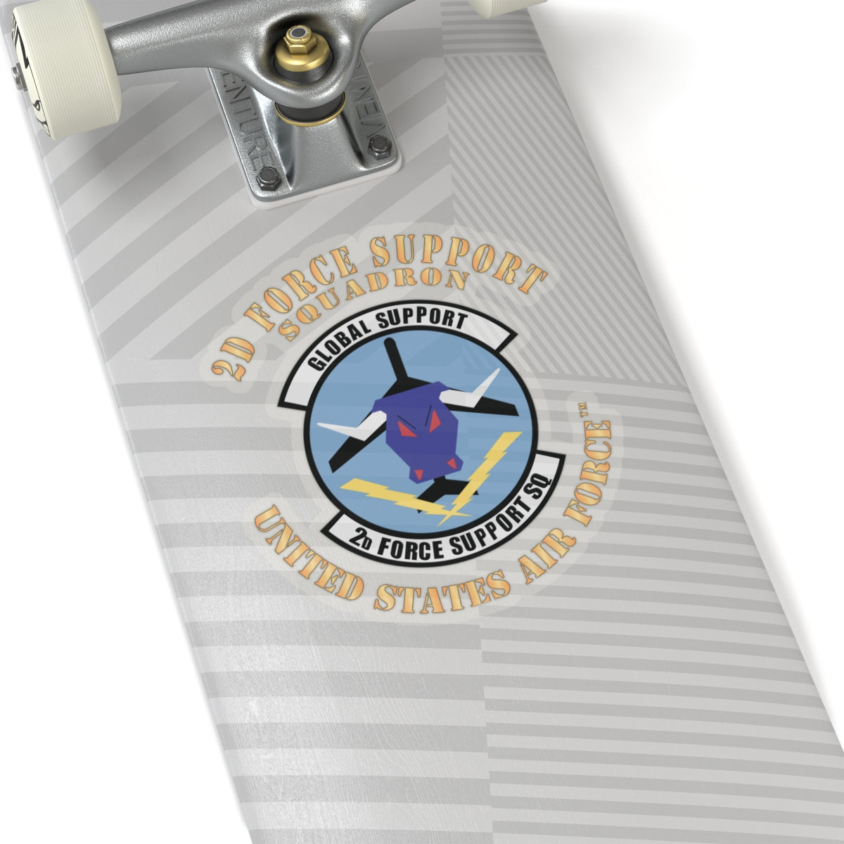 Kiss-Cut Stickers - USAF - 2d Force Support Squadron