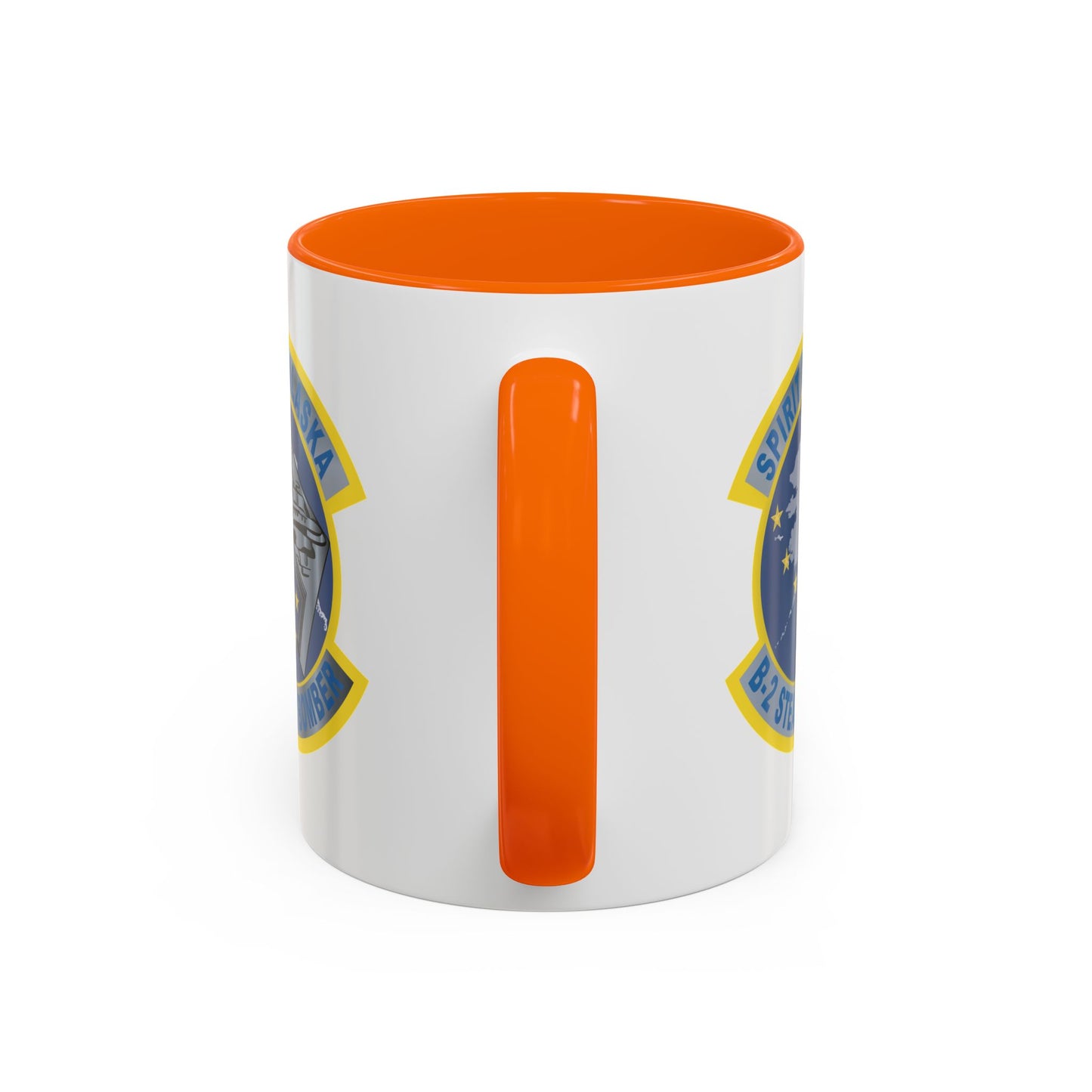 Accent Coffee Mug (11oz & 15oz) - USAF - B2 - Spirit of Alaska - Stealth Bomber wo txt X 300