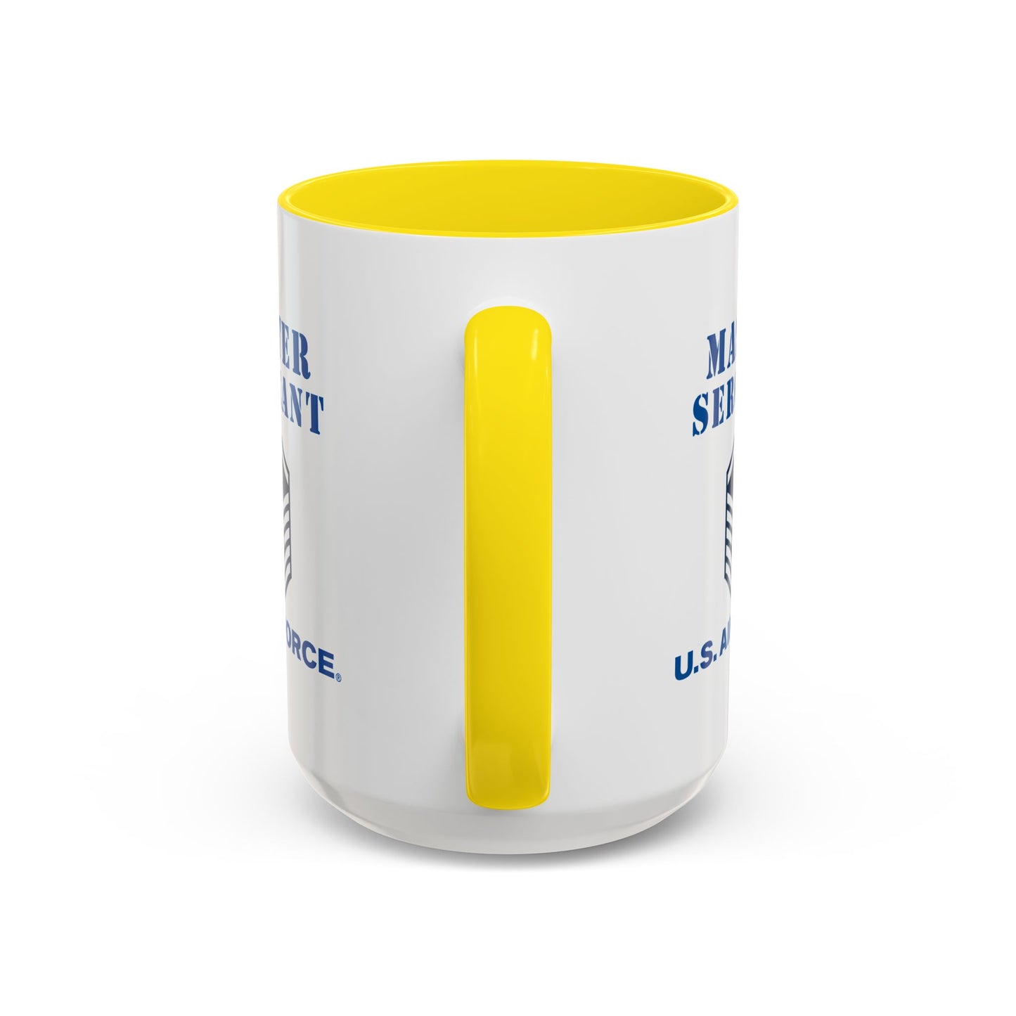 Accent Coffee Mug (11oz & 15oz) - USAF - Master Sergeant (E7a) - 2020 - US Air Force w Text X 300