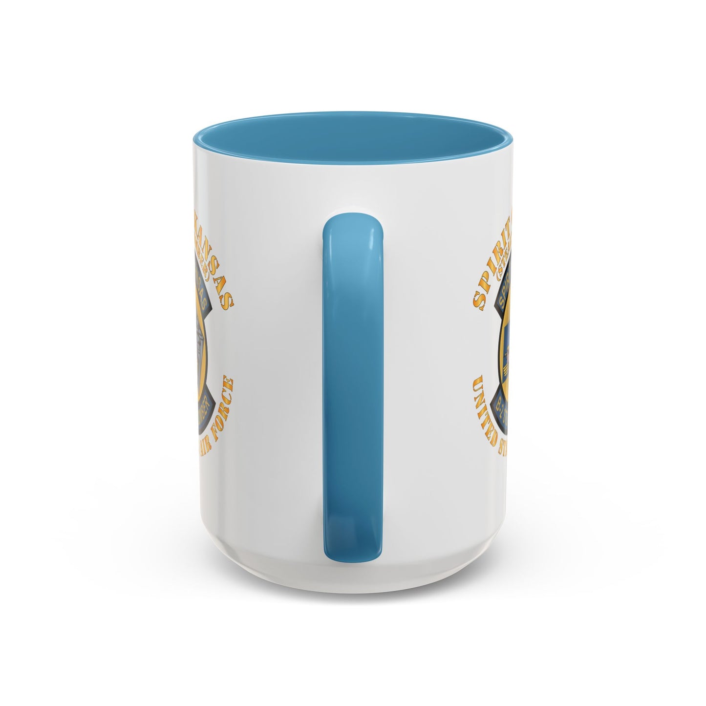 Accent Coffee Mug (11oz & 15oz) - USAF - B2 - Spirit of Kansas - Stealth Bomber X 300