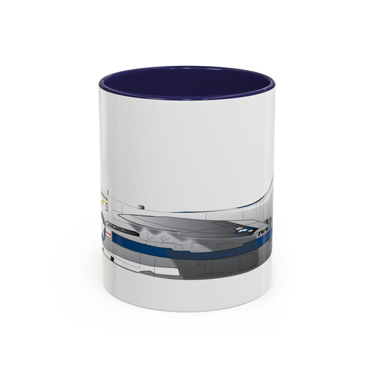 Accent Coffee Mug (11oz & 15oz) - Aircraft - Navy - A-7B Corsair II - Side X 300