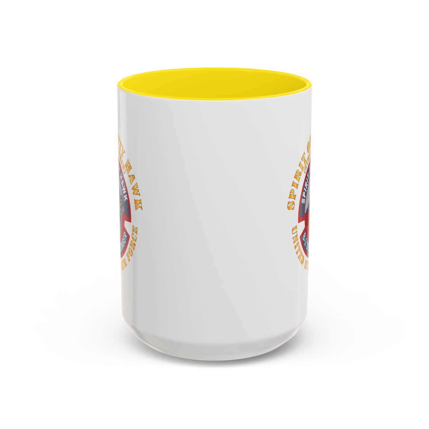 Accent Coffee Mug (11oz & 15oz) - USAF - B2 - Spirit of Kitty Hawk - Stealth Bomber X 300