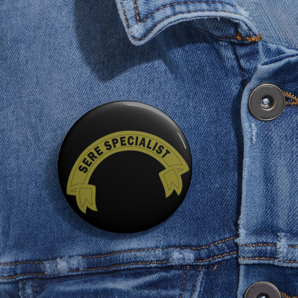 Custom Pin Button - USAF - SERE Specialist Tab