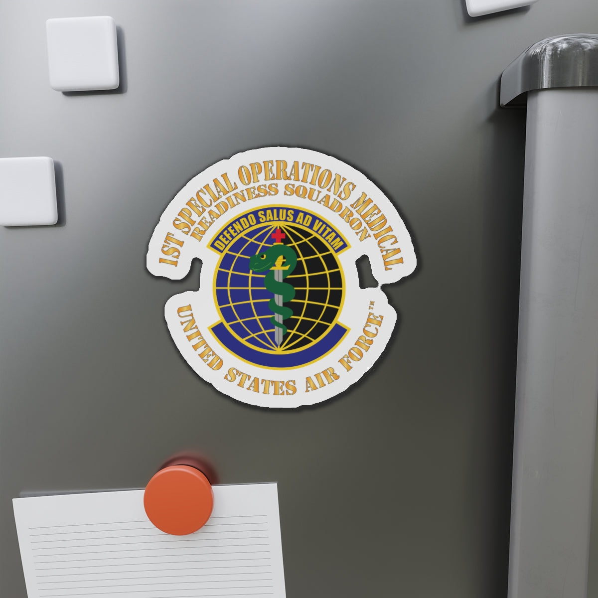 Die-Cut Magnet - USAF - 1st Special Operations Medical Readiness Squadron