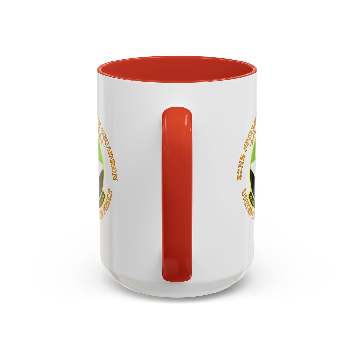 Accent Coffee Mug (11oz & 15oz) - USAF - 22nd Special Tactics Squadron - First There X 300