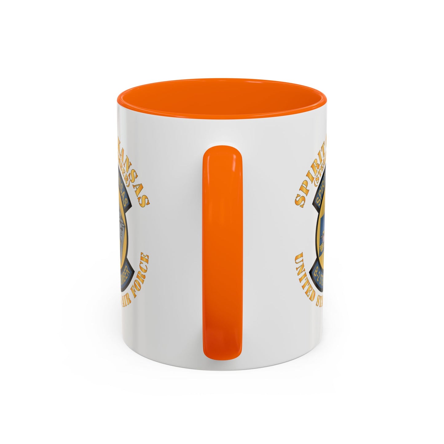 Accent Coffee Mug (11oz & 15oz) - USAF - B2 - Spirit of Kansas - Stealth Bomber X 300