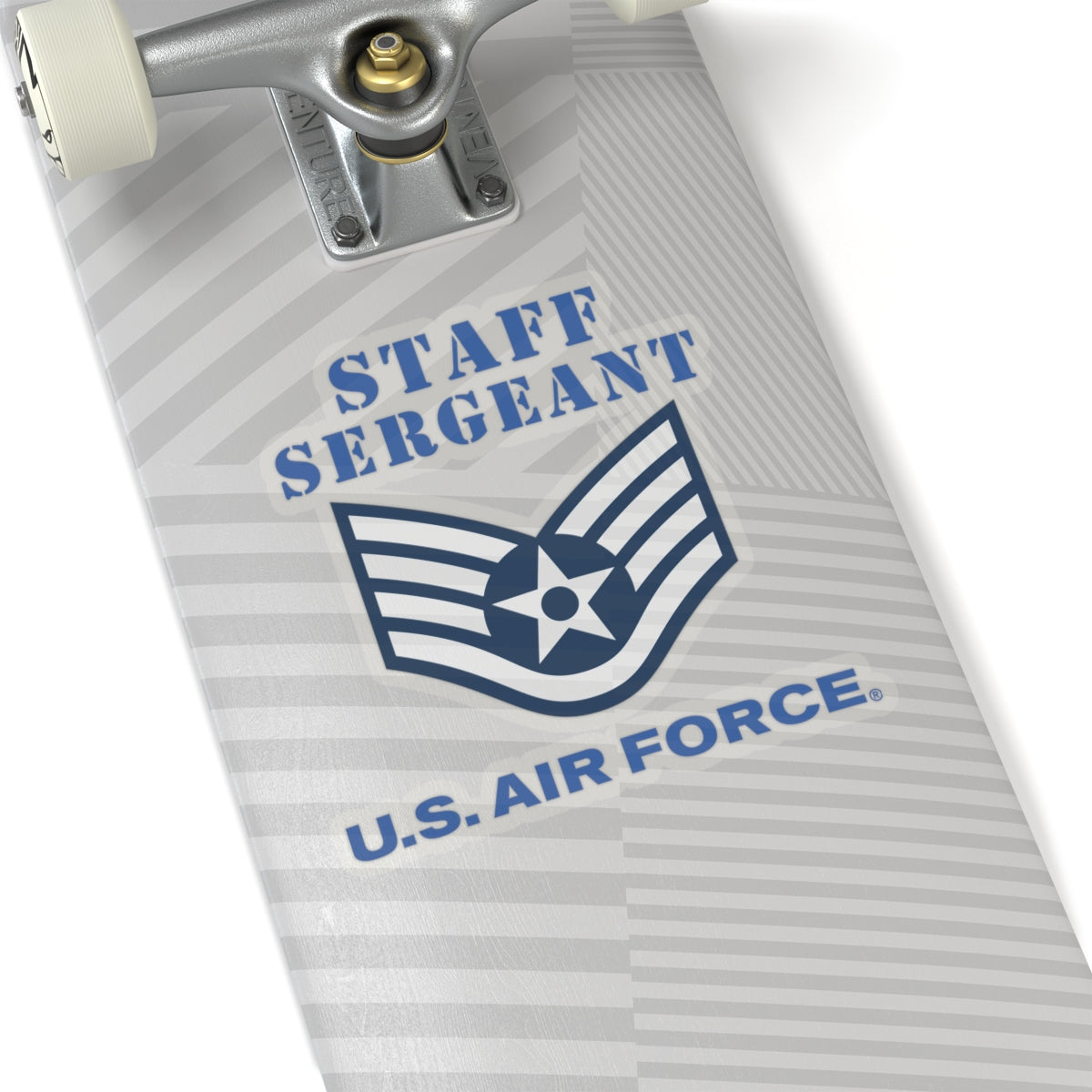 Kiss-Cut Stickers - USAF - Staff Sergeant (E5) - 2020 - US Air Force w Text